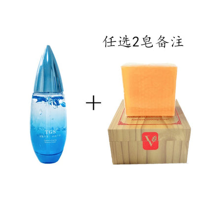 TGS Skin Rejuvenation Spring Essence T Spring Blue Grande Taille T Quatre en Un Hydratant en Profondeur Hydratant Convient aux Femmes Enceintes et aux Bébés Soins de la Peau Vjt