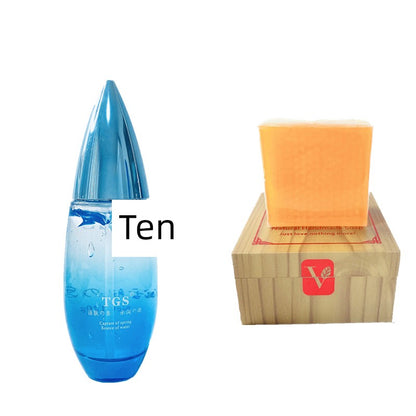 TGS Skin Rejuvenation Spring Essence T Spring Blue Grande Taille T Quatre en Un Hydratant en Profondeur Hydratant Convient aux Femmes Enceintes et aux Bébés Soins de la Peau Vjt